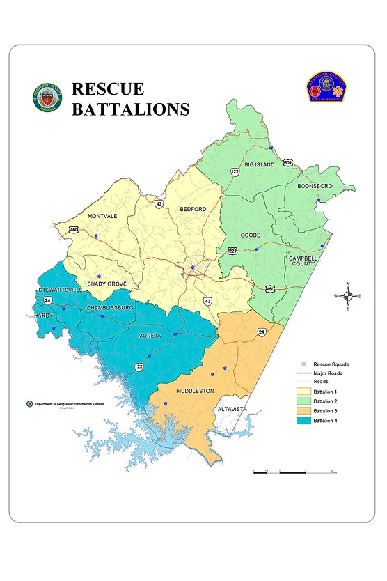 Rescue Battalions Map